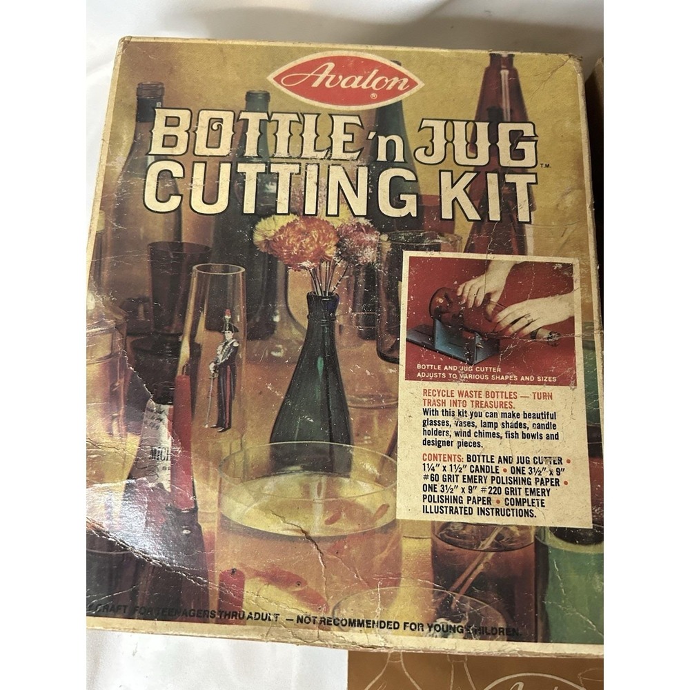 Vintage Avalon Bottle N Jug Cutting Kit w/ Box
